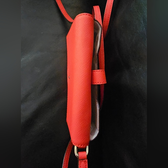 Kate Spade Crossbody Red Saffiano Leather NWOT - Picture 15 of 15